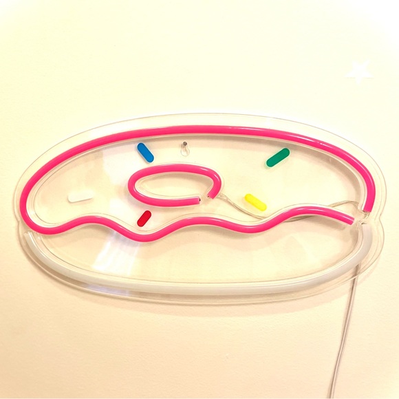 Neon Donut LED wall sign light - Picture 4 of 5